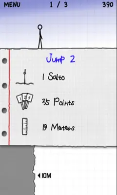 Stickman Cliff Diving android App screenshot 8